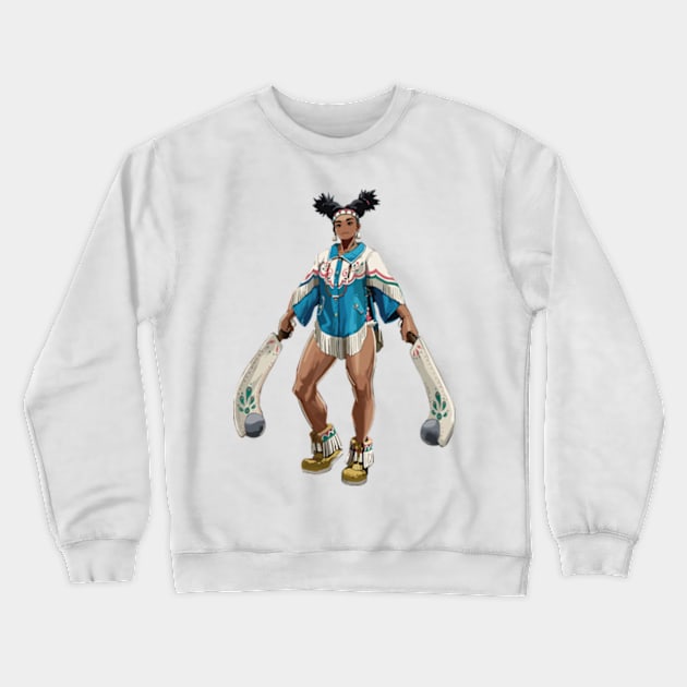 Lily - Street Fighter 6 Crewneck Sweatshirt by peculiarbutcute